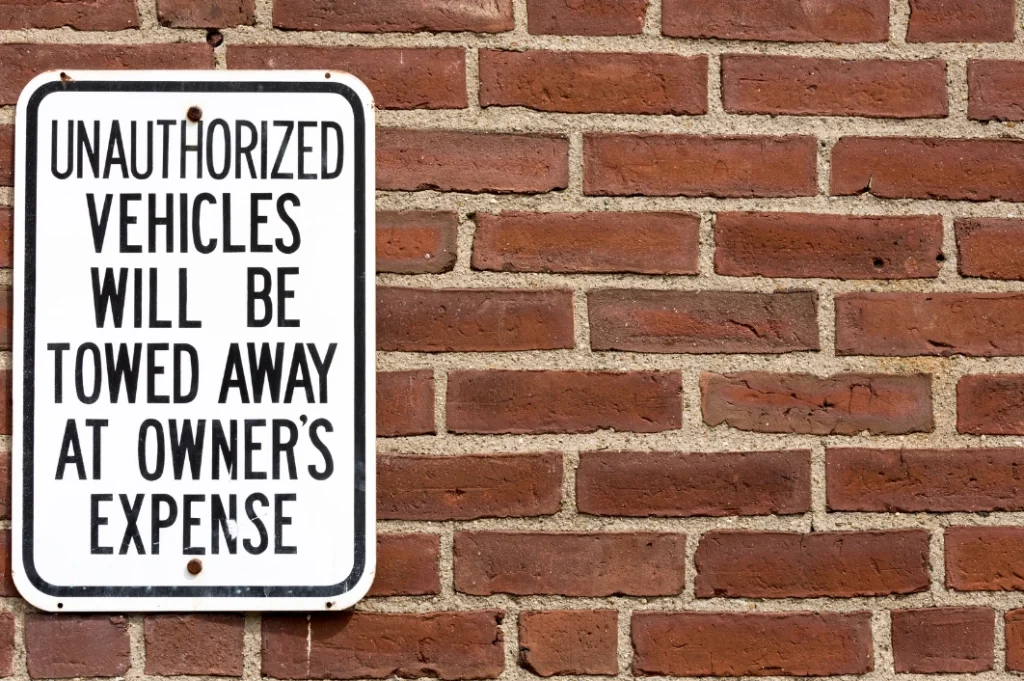 commercial towing and private proerty enforcement